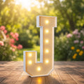 Lettre lumineuse « J »