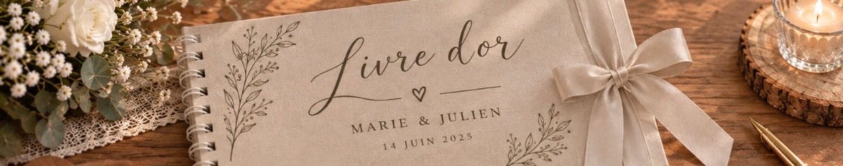 Livre d’or personnalisé