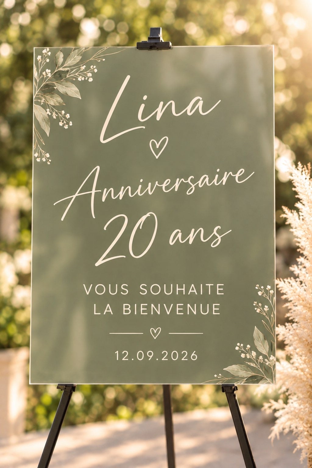Panneau personnalisé