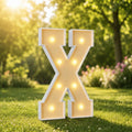 Lettre lumineuse « X »