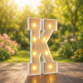 Lettre lumineuse « K »