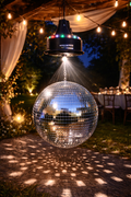 Boule à facette + lumière