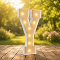 Lettre lumineuse « Y »