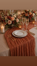 Chemin de table Terracotta