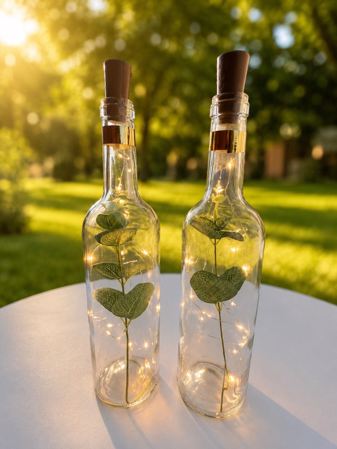 Bouteille décorative lumineuse