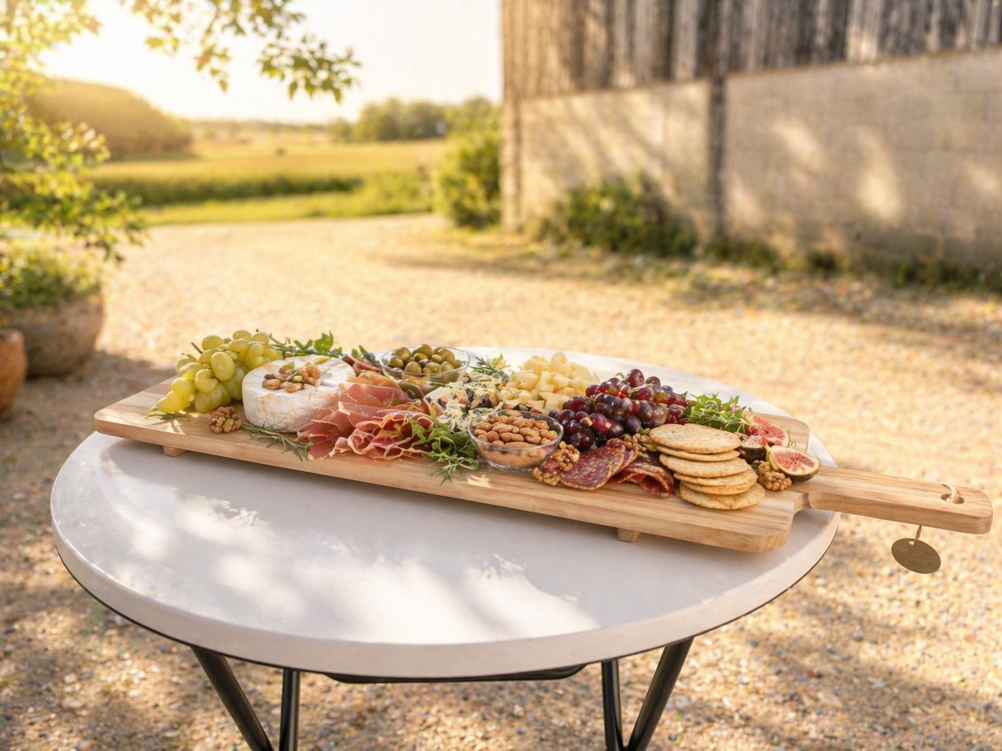 Planche apéro en bois